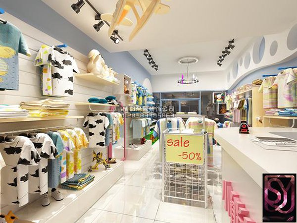 成都40平童裝店鋪如何裝修設(shè)計(jì)？